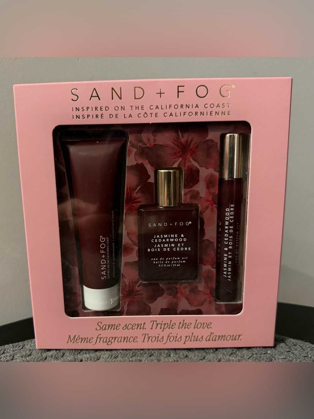 ✨New✨SAND + FOG:Jasmine & Cedarwood Gift Set